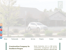 Tablet Screenshot of buntinconstruction.com